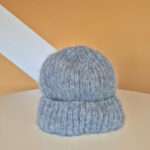 Knitted winter beanie