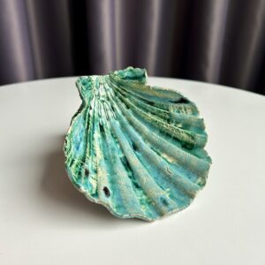 A handmade clay shell for treasures (13x12,5)