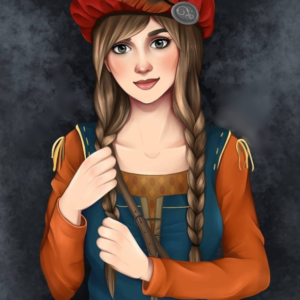 Digital portrait by Alice