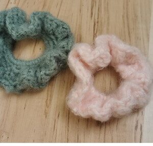 Crocheted rubber bands
