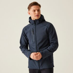 Repeller Professional Men’s Softshell Jacket | Navy (Size M)