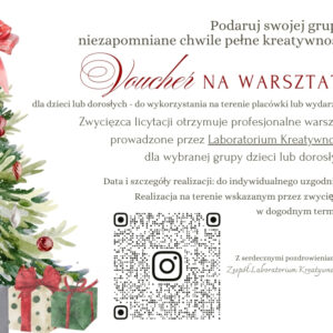 Voucher for workshops by Laboratorium Kreatywności
