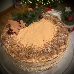 Traditional Polish honey cake (Miodownik)